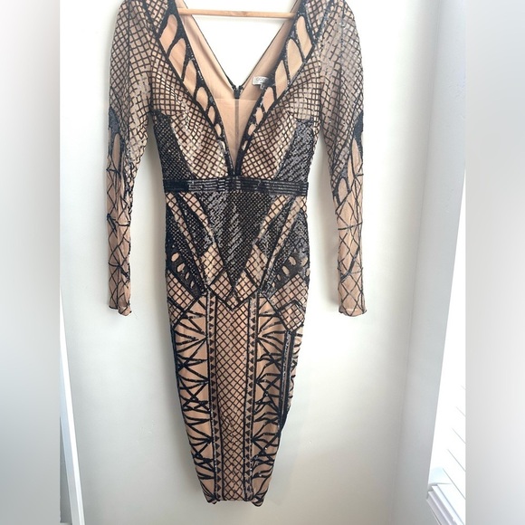 Goddiva Sequin Dress - Picture 2 of 6